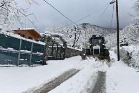 bursa-yildirimda-kar-mesaisi-basladi