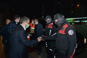 Başkan Oktay Yılmaz’dan 2021’e Çalışarak Girenlere Ziyaret