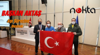 Başkan Aktaş’tan aşı sürecine destek