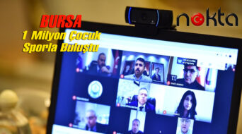 Bursa’da 1 milyon çocuk sporla buluştu