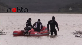 Çanakkale’de gölete düşen araçtaki 2 kişi kayboldu