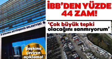 İBB’den yediemin otoparklarına yüzde 44 zam!