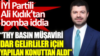 THY Basın Müşaviri dar gelirliler için yapılan konuttan aldı