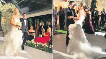 Gelinliği alay konusu olan Nazlı Kayı’ya bir darbe de kayınvalide Arzu’dan geldi