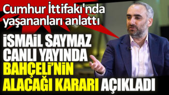 İsmail Saymaz canlı yayında Devlet Bahçeli’nin erken seçim kararı alacağını  açıkladı!
