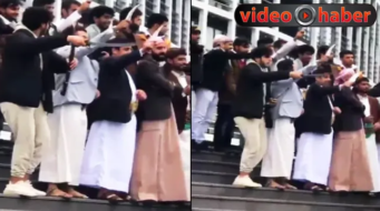 Medipol Üniversitesi’nde kılıçlı bıçaklı gösteri